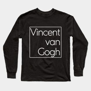 Vincent Van Gogh Design Long Sleeve T-Shirt